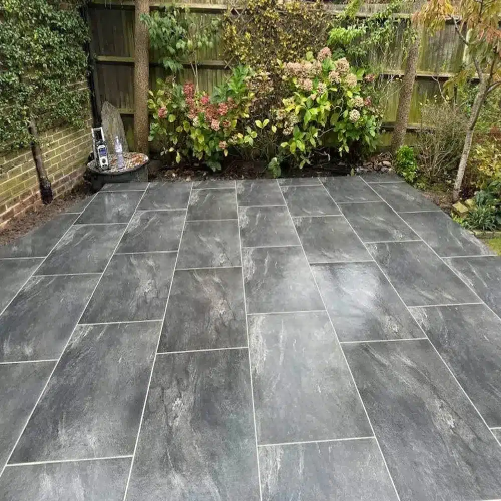 Earthcore Black Outdoor Porcelain Paving 600mm x 900mm x 20mm