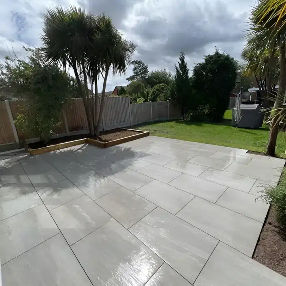 Kandla Grey Outdoor Porcelain Paving Tiles – 1200mm x 600mm x 20mm