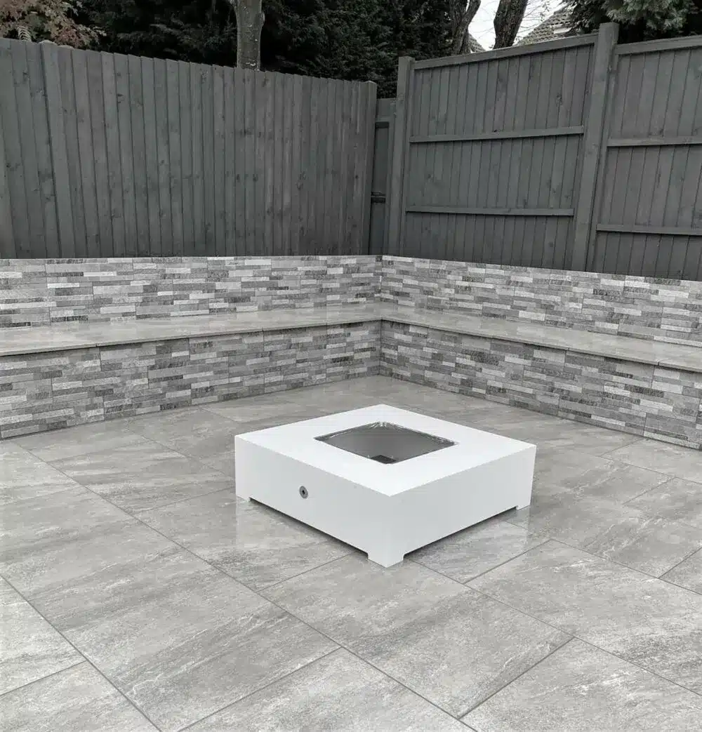 Quartz Grey Outdoor Porcelain Paving Tiles 600mm x 900mm x 20mm