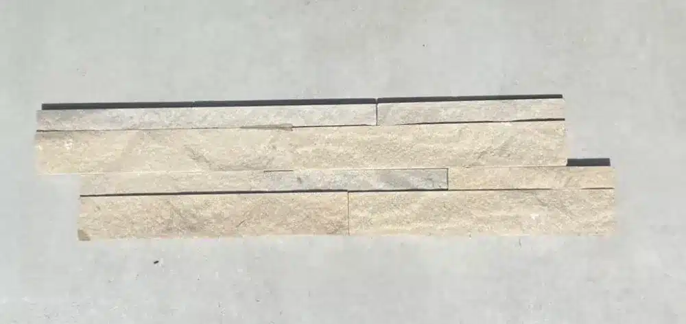 Mint Sandstone wall cladding 100x100mm sample piece