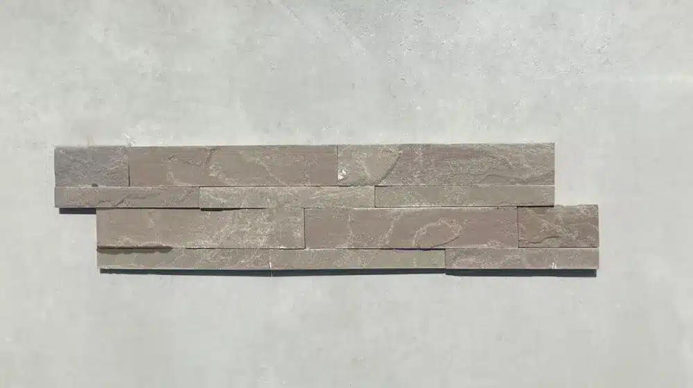 Raj Green Sandstone wall cladding 100x100mm sample