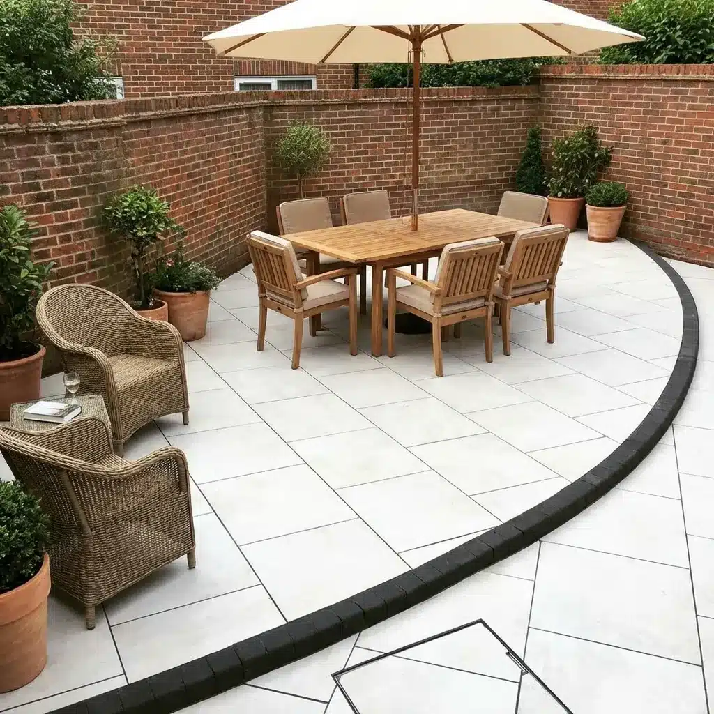 Aosta White Outdoor Porcelain Paving Tiles 600mm x 900mm x 20mm