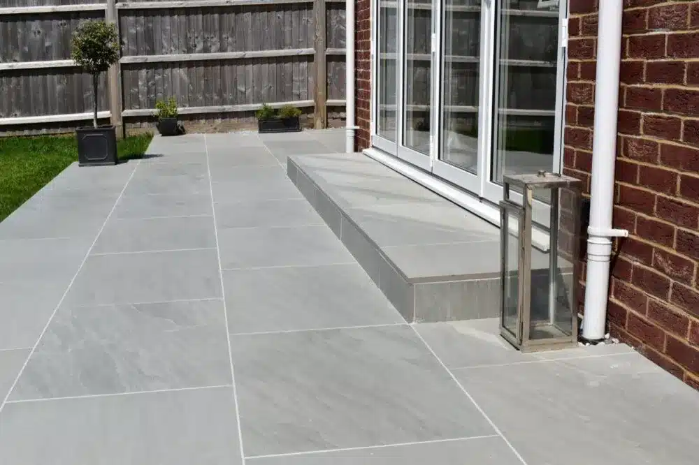 Kandla Grey Outdoor Porcelain Paving Tiles – 1200mm x 600mm x 20mm