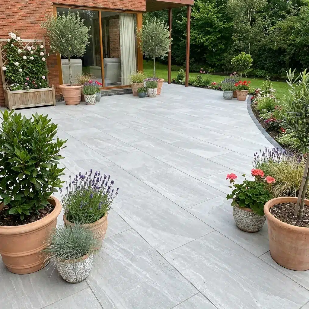 Kandla Grey Porcelain Paving 600mm x 900mm