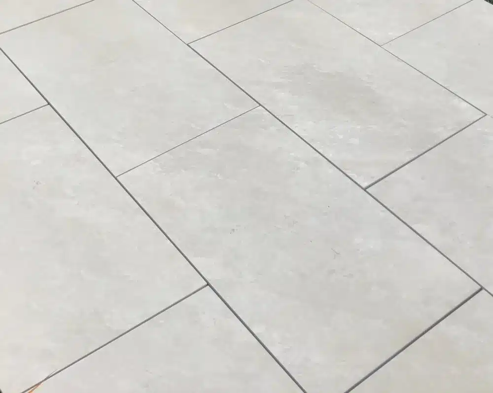 Quartz White Outdoor Porcelain Paving Tiles 1200mm x 600mm x 20mm