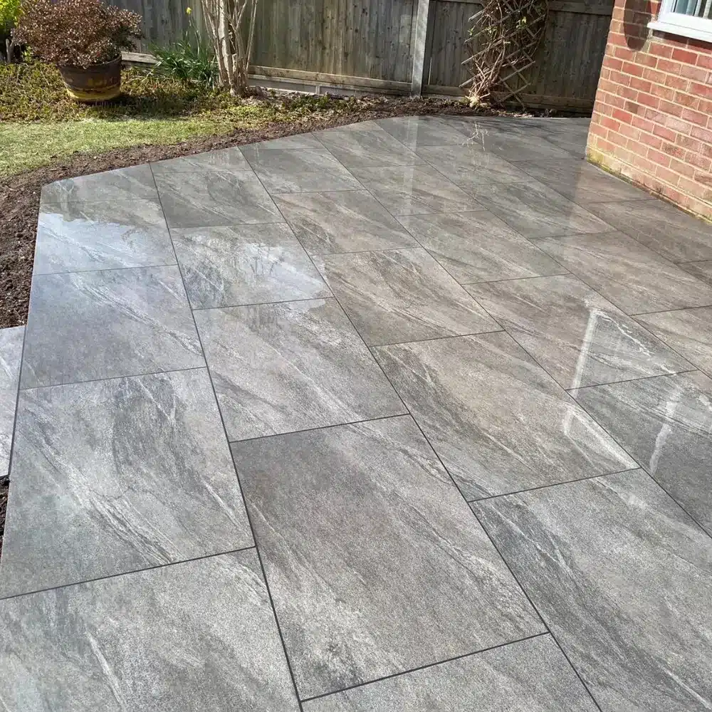 County Gris Outdoor Porcelain Paving Tiles 600mm x 900mm x 20mm