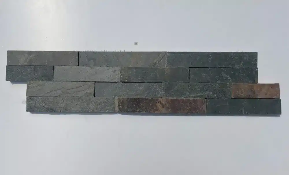 Silver Grey wall cladding 100x100mm sample piece