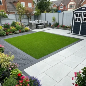 Getafe Grey Outdoor Porcelain Paving Tiles - 600mm x 900mm x 20mm